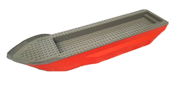 LEGO großer Boot Schiffs Rumpf 62791 51 x 12 x 6 Boat Hull 60014